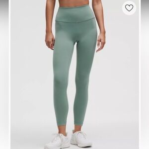 Lululemon Wunder Train High-Rise Tight Mint Green Size 2